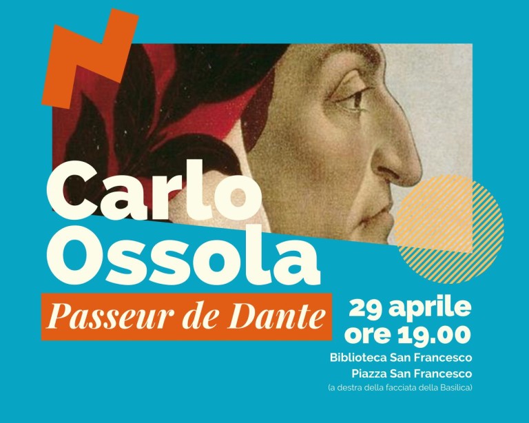 couverture de Carlo Ossola. Passeur de Dante