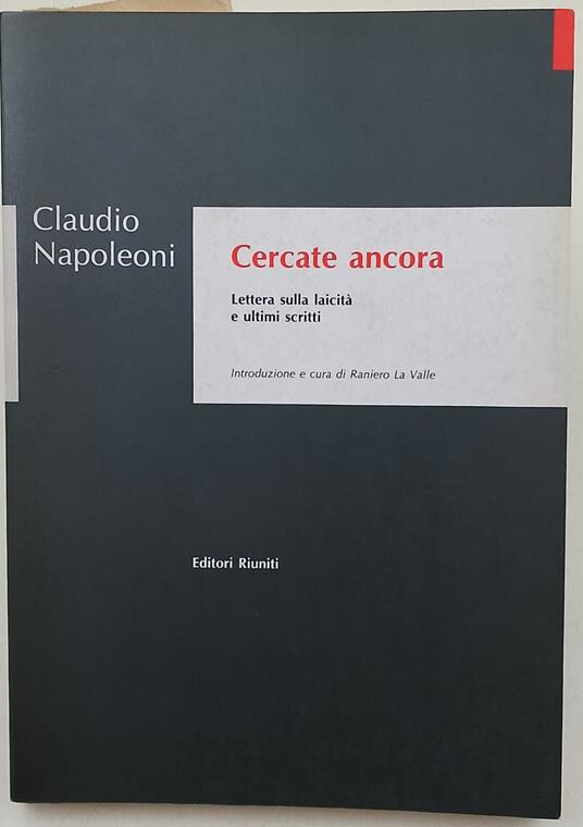 copertina di Cercate ancora