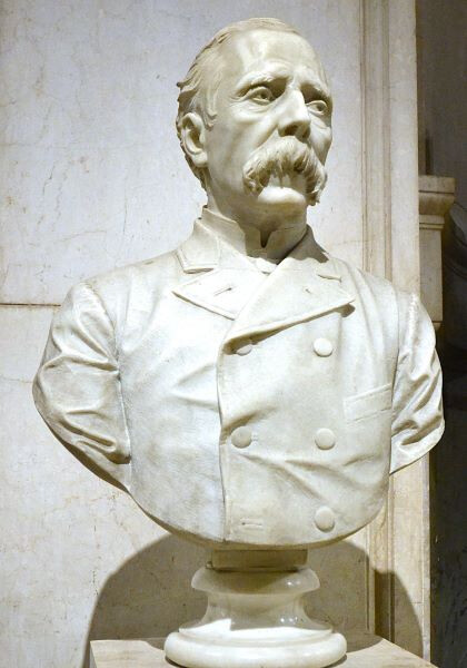Busto di Agostino Bertani