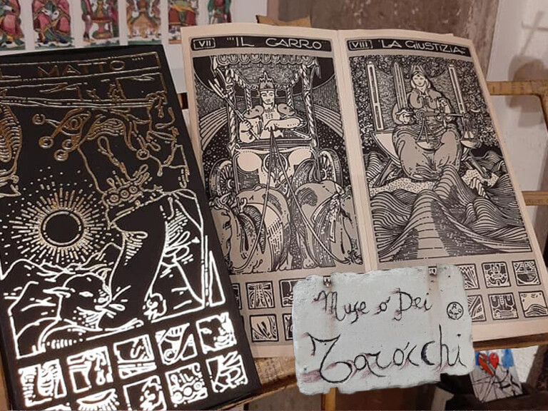 couverture de Matinée al Museo - Angeli e demoni : Storie Magiche al Museo dei Tarocchi -