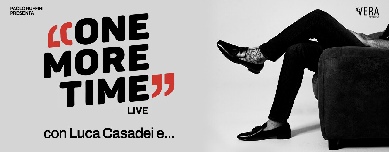 One More Time Live. Luca Casadei