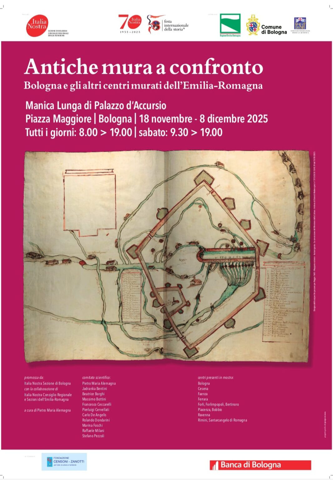 Antiche mura a confronto: Bologna e gli altri centri murati dell'Emilia-Romagna