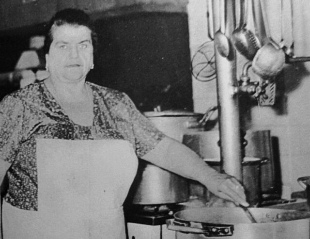 La cuoca Cesarina Masi