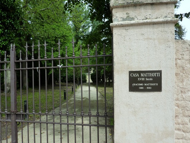 La casa della famiglia Matteotti a Fratta Polesine (RO)
