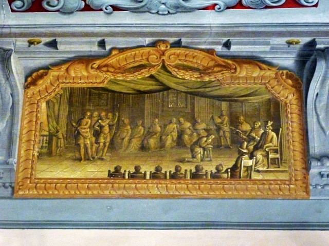 Raffigurazione del Tribunale dell'Inquisizione