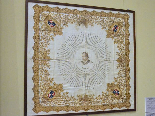 Foulard di seta con il ritratto di papa Pio IX
