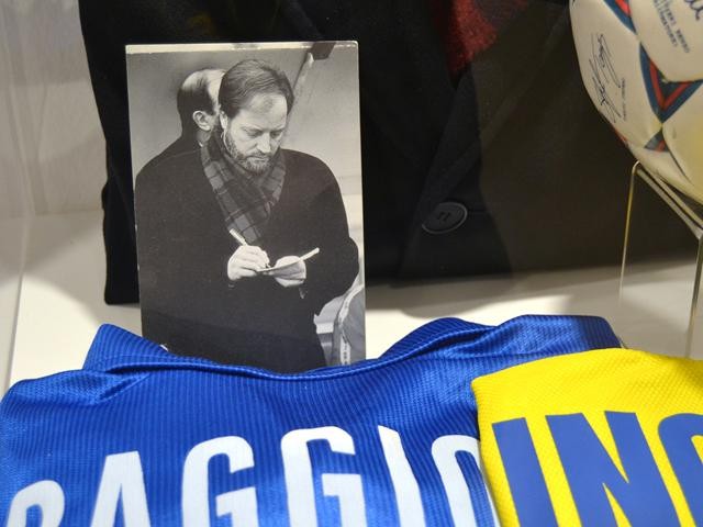 L'allenatore Renzo Ulivieri - Mostra "Bologna FC 1909. 110 anni di grande calcio" - Villa delle Rose - via Saragozza (BO) - 2019