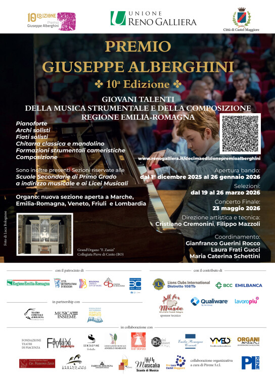 immagine di Premio&nbsp;Giuseppe&nbsp;Alberghini | X edizione