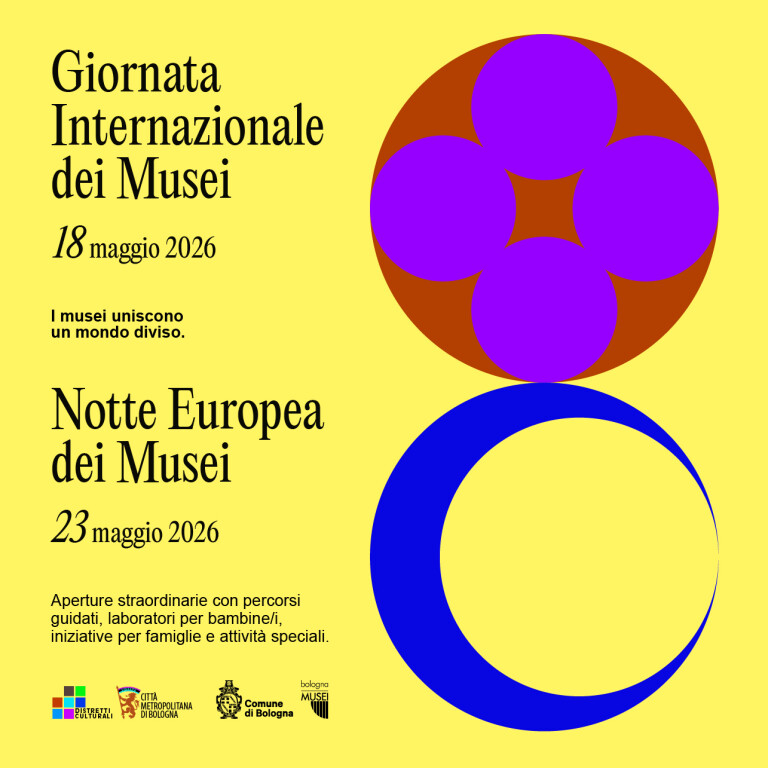 image of I Musei Civici di Bologna per la Giornata Internazionale dei Musei e la Notte Europea dei Musei 2026