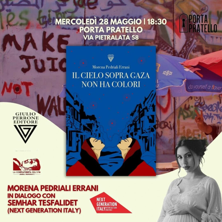 copertina di Il cielo sopra Gaza non ha colori