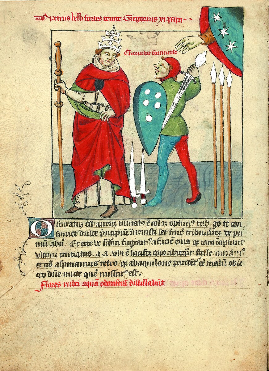 copertina di Gregorio XI (1370-1378) - Pierre Roger de Beaufort