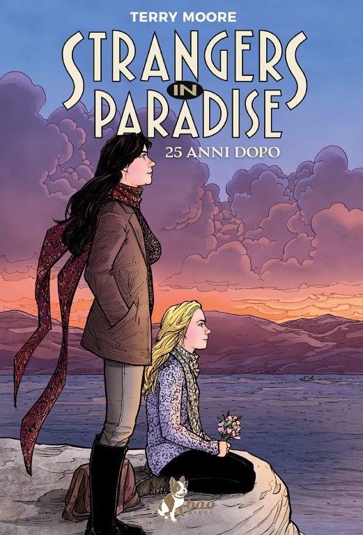copertina di Terry Moore, Strangers in paradise. 25 anni dopo, Milano, Bao, 2019