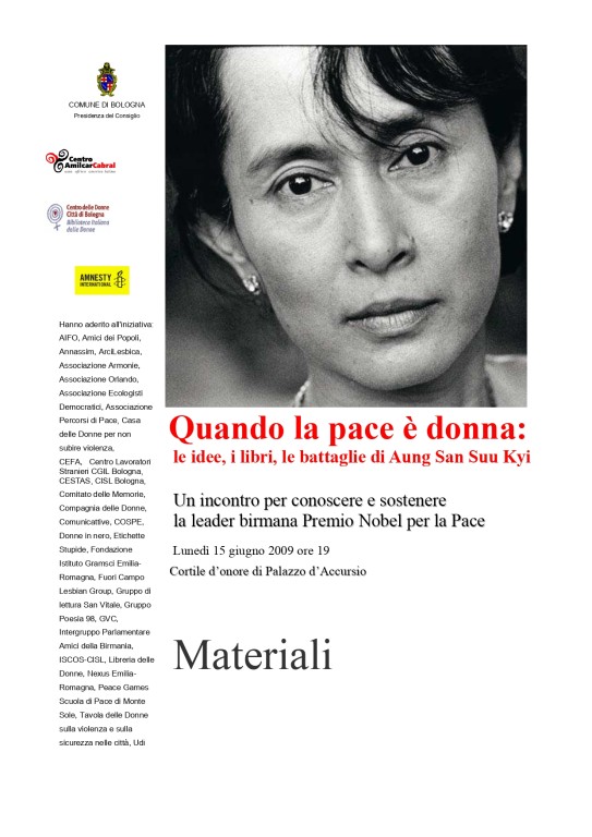 copertina di Quando la pace è donna