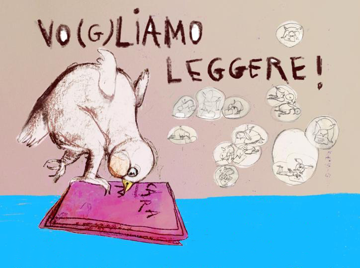 copertina di Vo(g)liamo leggere!
