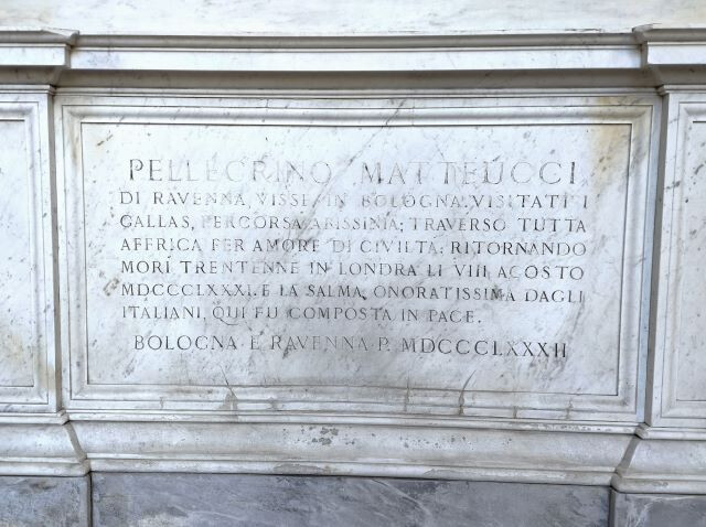 Monumento funerario di Pellegrino Matteucci