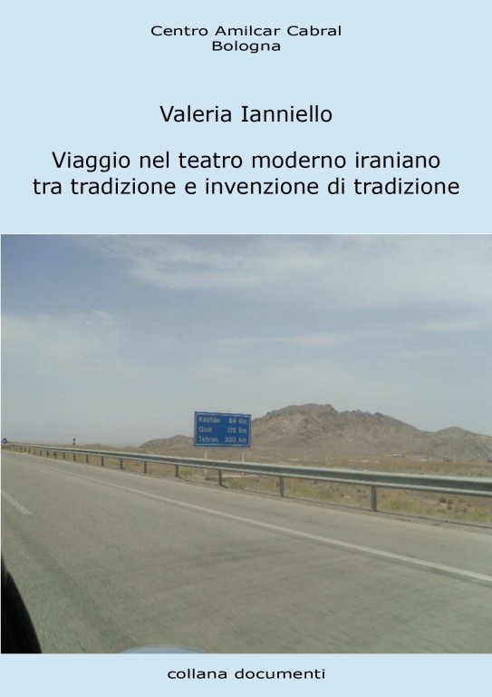 copertina di Viaggio nel teatro moderno iraniano tra tradizione e invenzione di tradizione