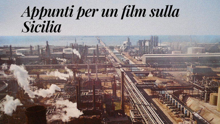 copertina di Appunti per un film sulla Sicilia 