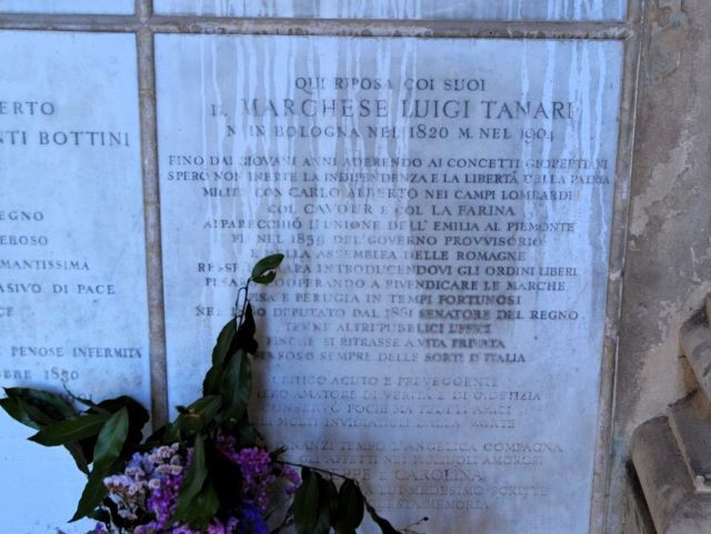 Tomba di Luigi Tanari