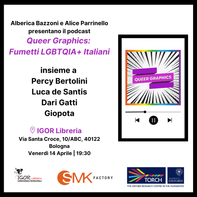 copertina di QUEER GRAPHICS: Fumetti LGBTQIA  Italiani