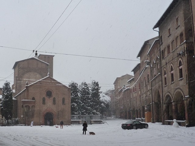 Nevicata a Bologna 