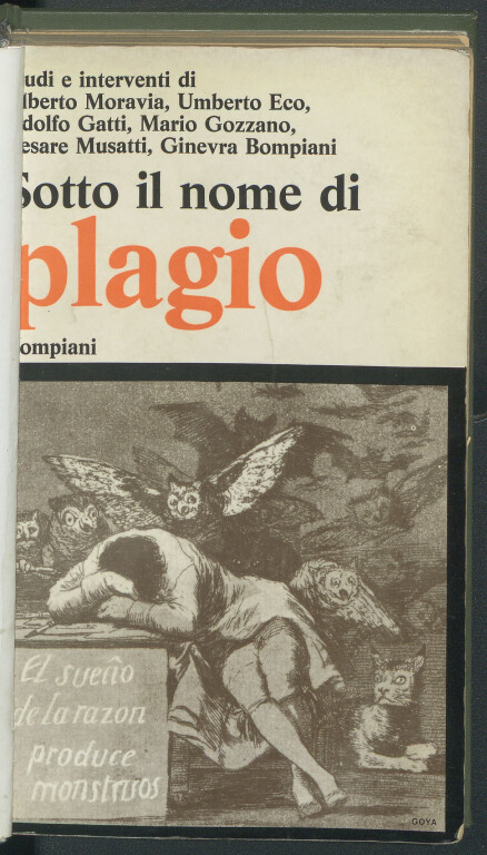 image of Sotto il nome di plagio (1969)