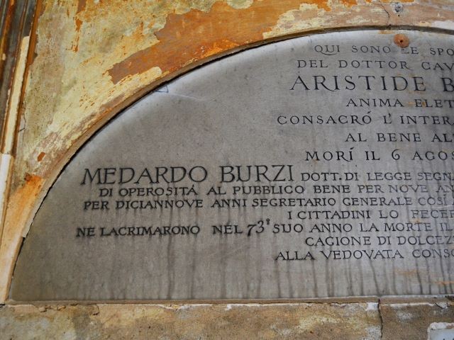 Tomba di Medardo Burzi 