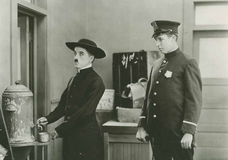 copertina di The Pilgrim di Charlie Chaplin 
