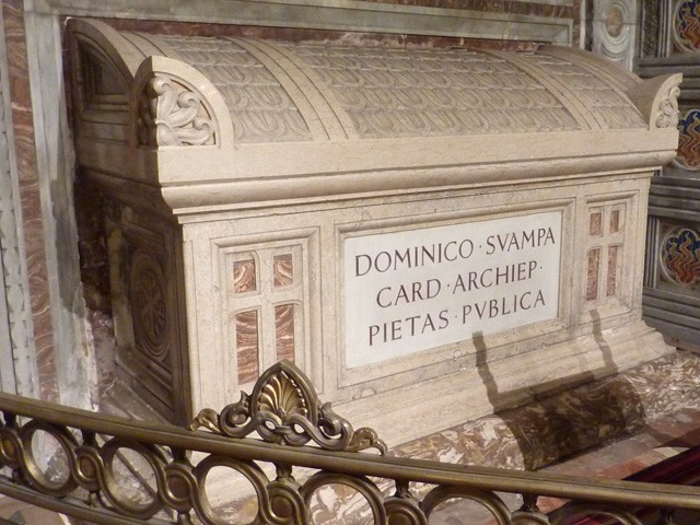 Tomba del card. Domenico Svampa 