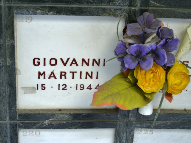 Tomba di Giovanni Martini