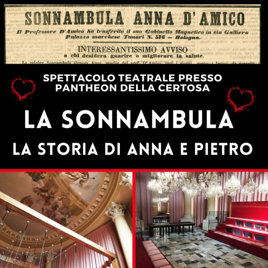 cover of La Sonnambula. La Storia di Anna e Pietro