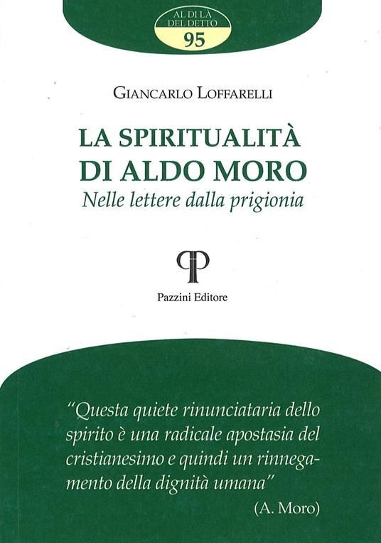copertina di La spiritualità di Aldo Moro