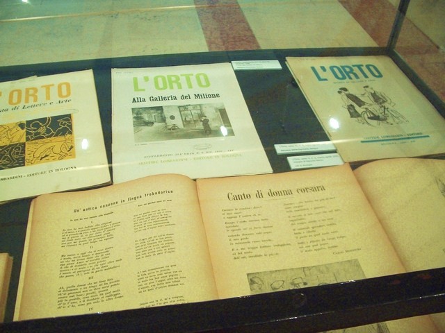 Mostra retrospettiva sulla rivista "L'Orto"