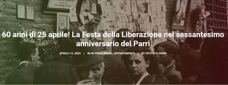 copertina di 60 anni di 25 aprile!