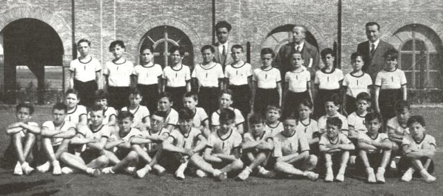 La squadra vincitrice della Coppa Bologna 1932