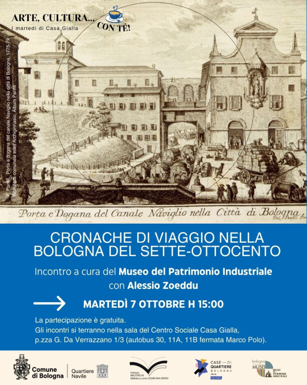 copertina di Cronache di viaggio nella Bologna del Sette-Ottocento