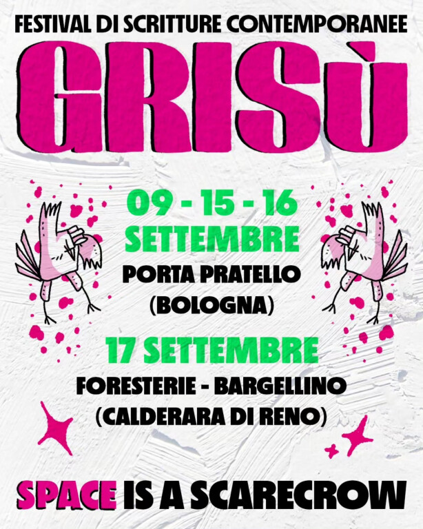 GRISU – FESTIVAL DI SCRITTURE CONTEMPORANEE 2026