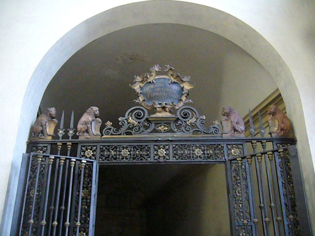 Cancello del convento di San Michele in Bosco - già all'Archiginnasio