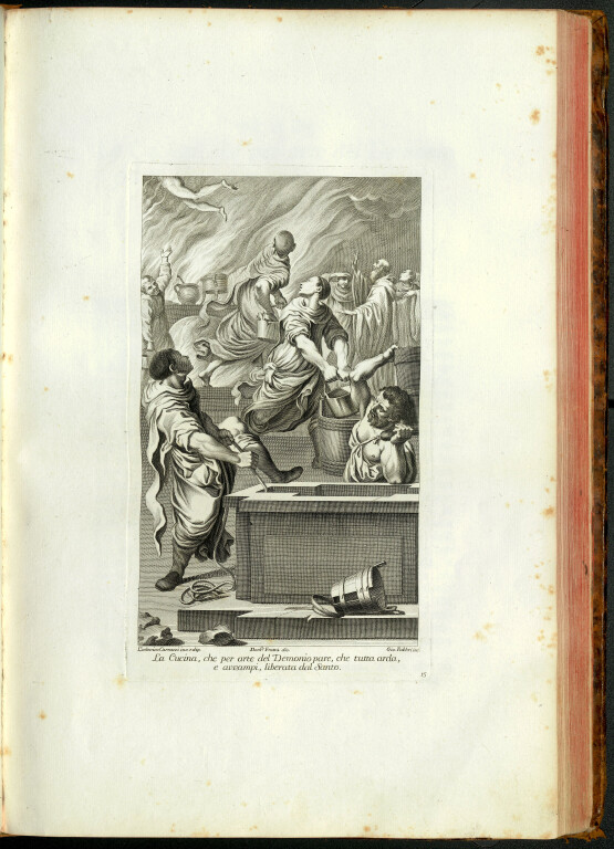 immagine di Lodovico Carracci, Il Diavolo in cucina