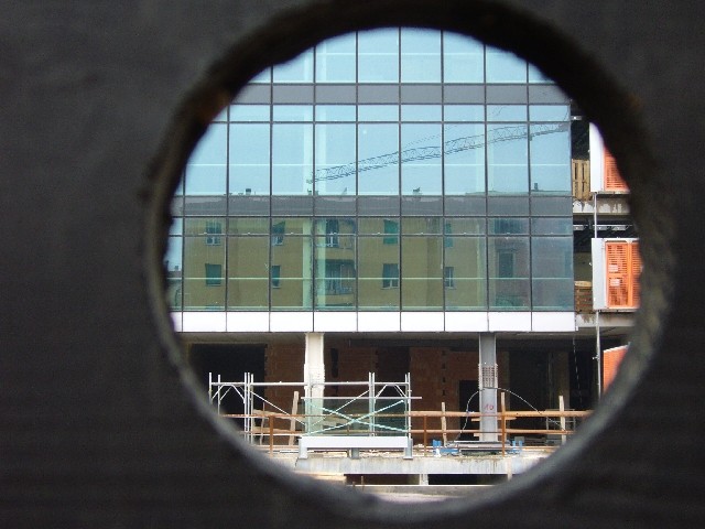 La nuova sede del Comune di Bologna in costruzione