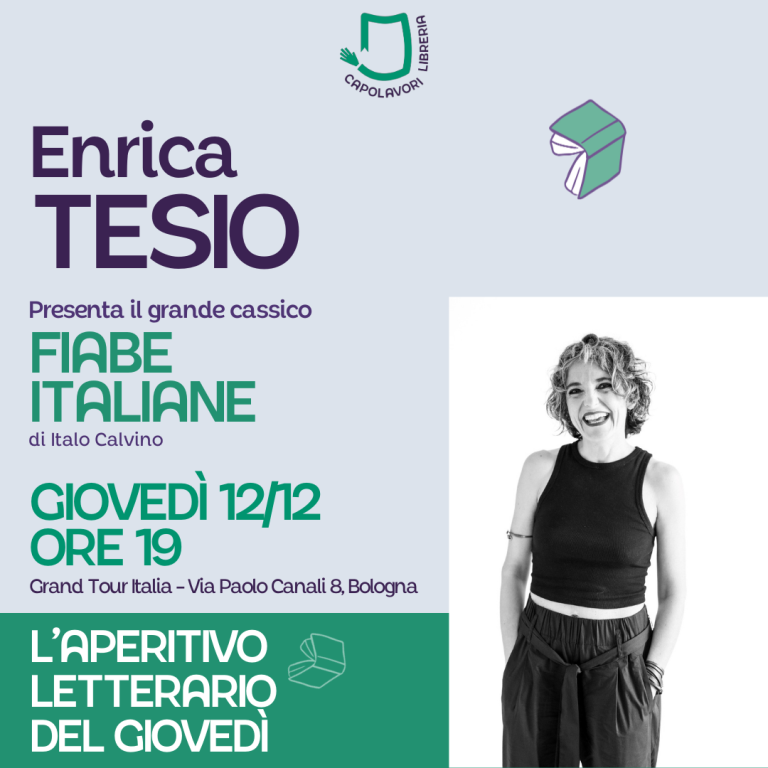 Aperitivi Letterari   Enrica Tesio