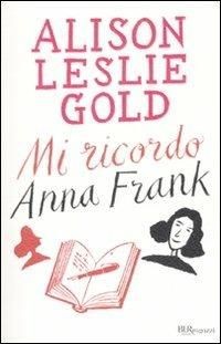 copertina di Mi ricordo Anna Frank