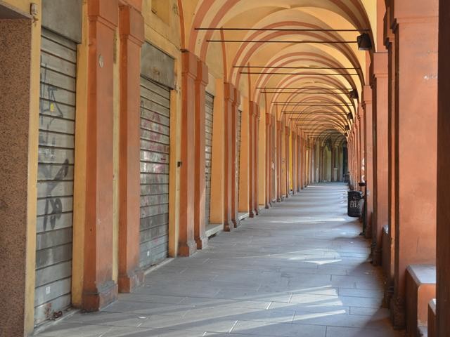 Portico di San Luca - tratto in pianura fuori porta Saragozza