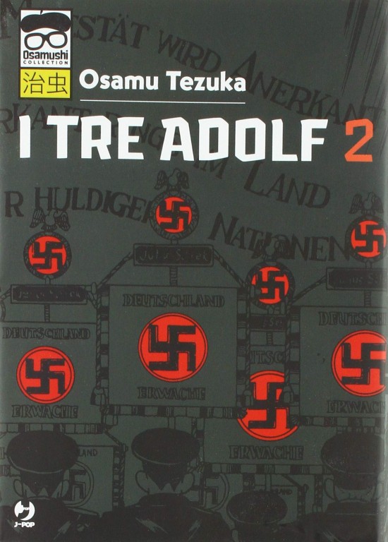 copertina di Osamu Tezuka, I tre Adolf, Milano, BD, 2018