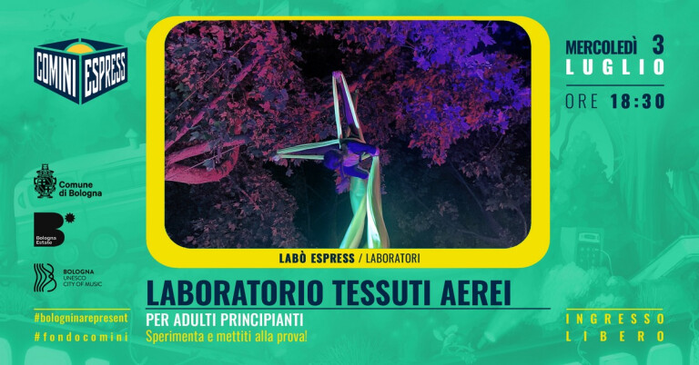 copertina di Labò Espress | Laboratorio di tessuti aerei