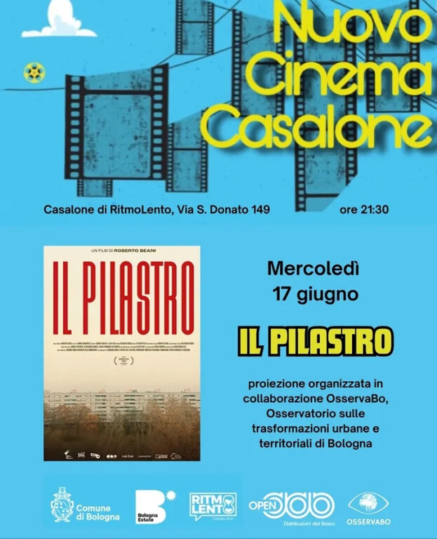 copertina di Nuovo Cinema Casalone – Il Pilastro - SOTTOCASA