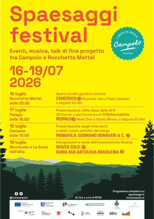 copertina di Spaesaggi  Festival