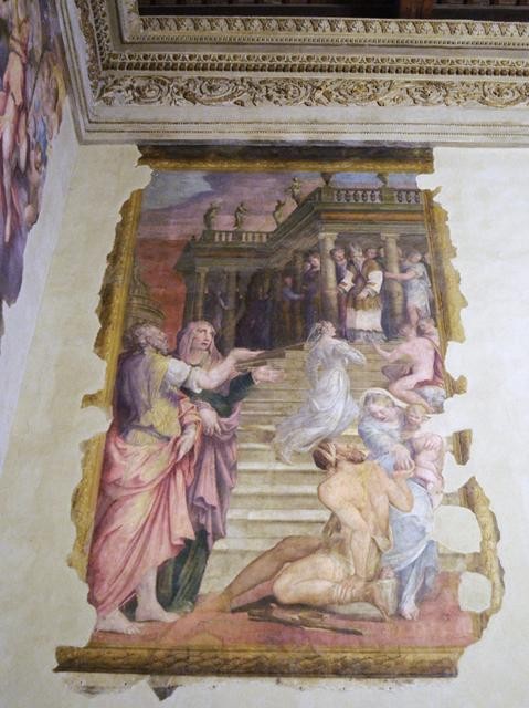 Cappella Farnese - Storie della vita della Vergine - P. Fontana