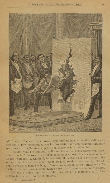 immagine di Léo Taxil, I misteri della frammassoneria (1888)