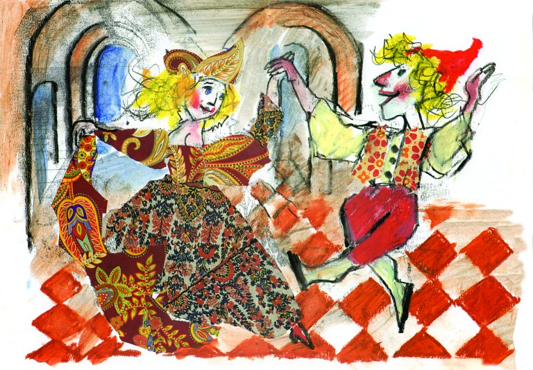 copertina di Emanuele Luzzati in pagina