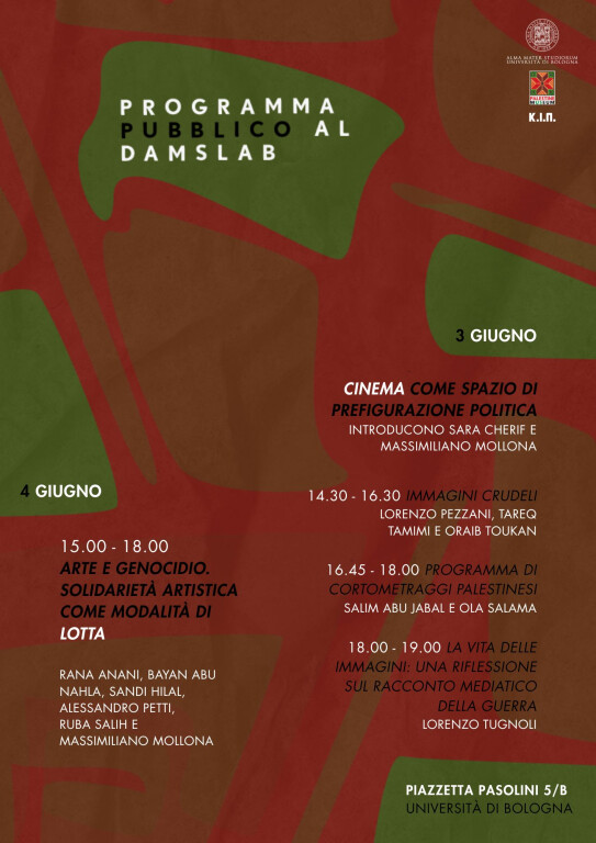 copertina di Foreigners in their Homeland – Programma Pubblico al DAMSLab